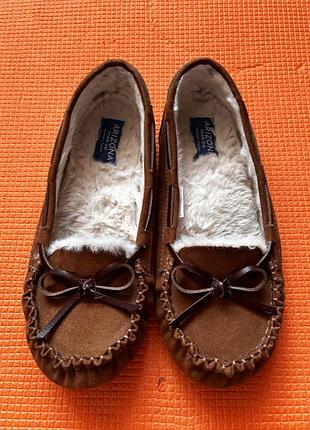 Замшеві мокасини від arizona jean co  розмір 38