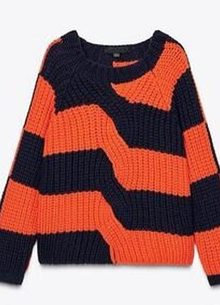 Яскравий светр zara 2