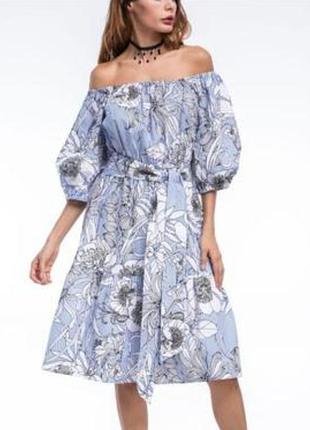 Платье 👗 zara  хлопок