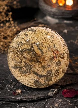 Шар из натурального камня яшма 3,5 см - декоративная каменная сфера, минерал для медитации, интерьера и коллекции