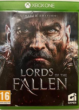 Lords of the fallen limited edition, б/у, русские субтитры - диск для xbox one