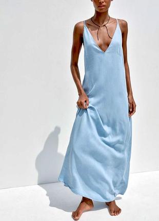 Літня сукня плаття сарафан xs s розмір 44 zara