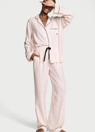 Фланелева піжама victoria’s secret