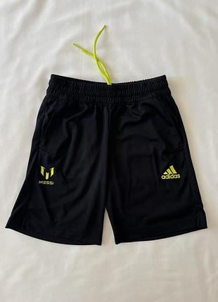 Шорти спортивні adidas messi 7-8 років 128 см футбольні шорти мессі