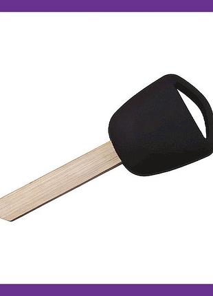 Корпус ключа зажигания honda accord, civic, cr-v, jade, xr-v, лезвие hon66, ниша под чип, металл и пластик