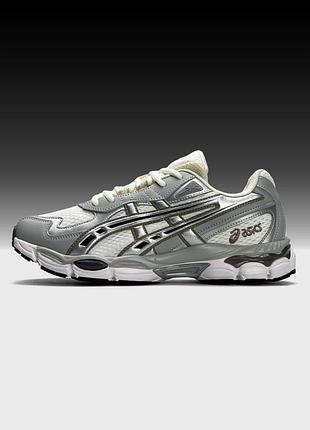 Мужские кроссовки asics gel-nyc 2055 light grey white