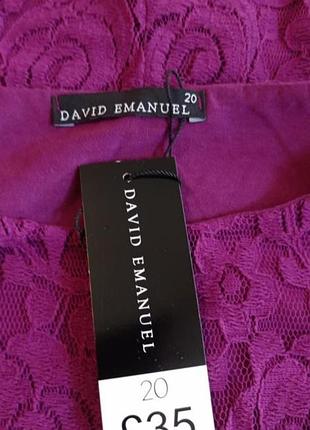 David emanuel платье миди 3