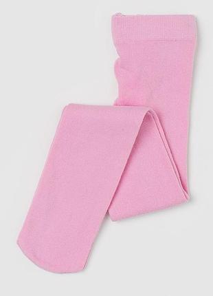 Колготки 092 см (18-24 months)   бавовняні для дівчинки h&m 0738859006 рожевий 91381
