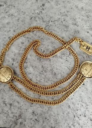Винтажное колье chanel 5