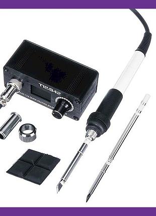 Быстрая пайка электроники на жалах hakko t12 компактной станцией quicko t12-942 oled 96вт без блока питания