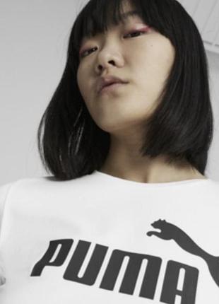 Puma біла футболка белая футболка