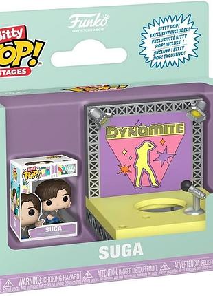 Фігурка funko bitty pop! stages bts dynamite suga -бтс шуга