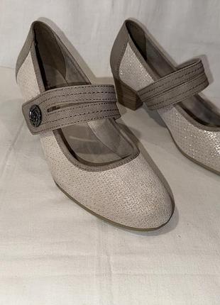 Туфли*jana* кожа нижняя р.39 (25.50см)