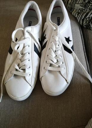 Нові шкіряні чоловічі кеди converse