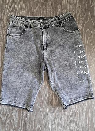 Джинсові шорти river island 9/10 років (140~146см)