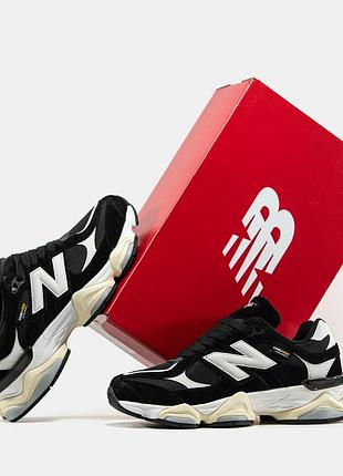 Мужские кроссовки new balance 9060 cordura black white 43-44
