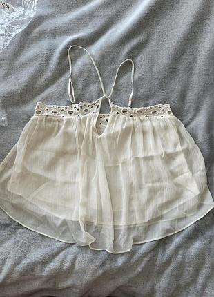 Бежевий топ h&m