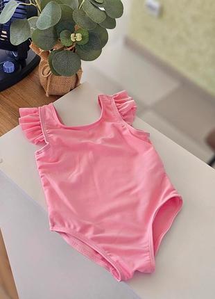 Primark брендовый слитный купальник для девочки 🩷
