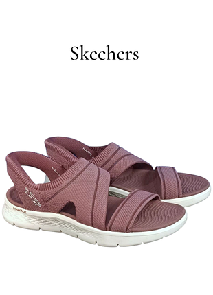 Жіночі сандалії skechers slip-ins go walk flex оригінал