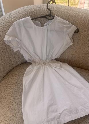 Біла сукня zara