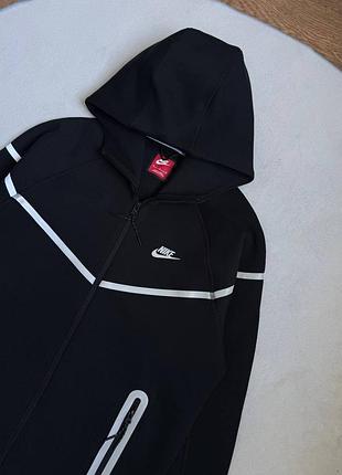 Кофта nike sportwear tech fleece сіра 7