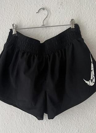 Новые nike dri fit оригинал шорты черные женские,найк оригинальные шортики