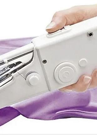 Ручна швейна машинка fhsm mini sewing handy stitch, колір білий