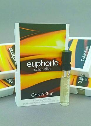 Calvin klein euphoria solar elixir пробник для женщин (оригинал)