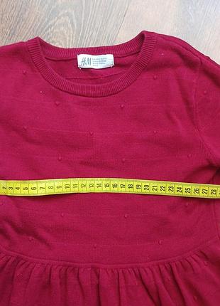 Платье детское h&amp;m 110-116 г. 6
