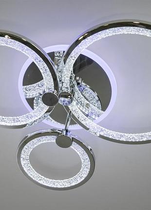 Світлодіодна люстра з кольоровим підсвічуваням 8180/3hr led 3color dimmer