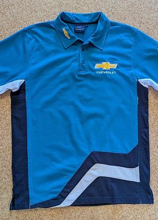 Перегонова футболка-поло chevrolet racing team btcc/wtc, 2010