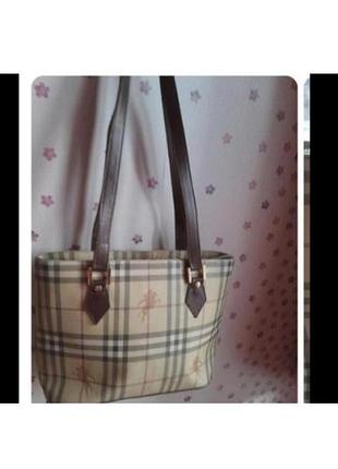 Сумка burberry винтаж.. шкиоа + канва