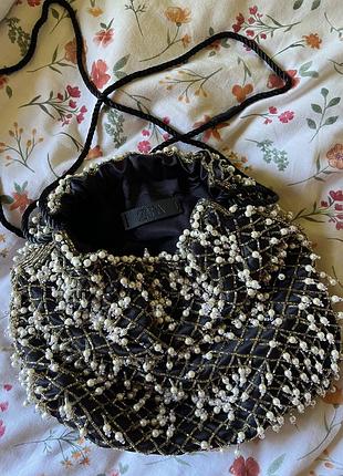 Zara вечірня сумка