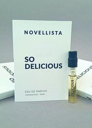 Novellista so delicious пробник унисекс (оригинал)