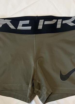 Шорти найк про хакі s nike pro