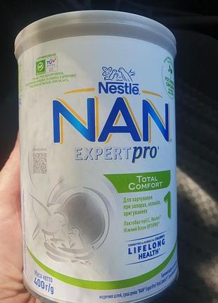 Nan total comfort (400g.) expert pro. молочна суміш ( тройний комфорт )