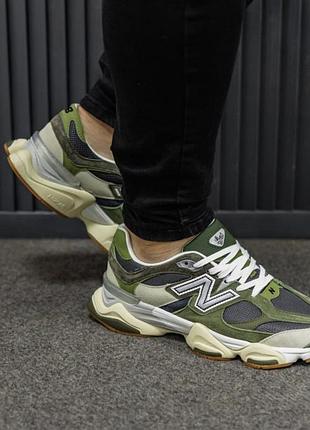 Чоловічі кросівки new balance 9060 green grey / smb+ 🔗