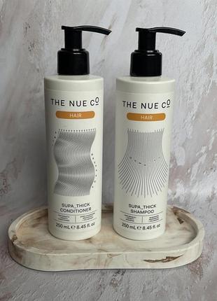 Шампунь та кондиціонер від випадіння волосся the nue co supa_thick