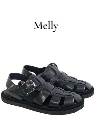Кожаные женские сандалии melly.