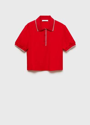 Трикотажне поло mango, s, 1180 грн