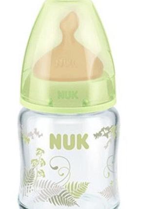 Пляшка nuk firstchoice з поліпропілену c силіконовою соскою розмір 1
