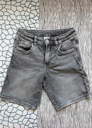 Сірі джинсові шорти zara на хлопчика