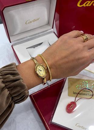 Часы cartier и браслет tiffany