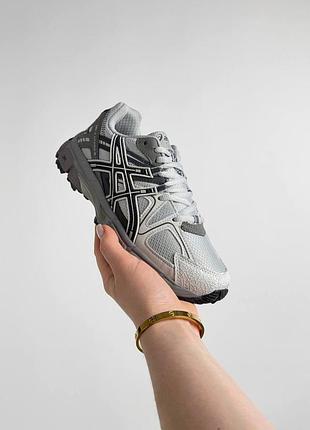 Жіночі кросівки asics gel-kahana 8 grey white khaki