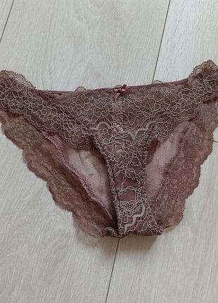 Ажурні трусики кружевні труси мереживні victoria's secret xs s 6 8 34 36 42 44