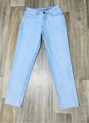 Чоловічі джинси denim co, розмір 30/30 relaxed straight, світло-сині.