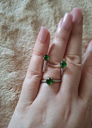 Серебряный комплект