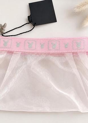 Оригінальна косметичка playboy з органзи, нова з біркою