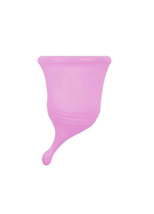 Менструальная чаша menstrual cup fucsia size m sexstyle