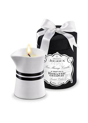 Массажная свечa petits joujoux - romantic getaway - ginger biscuit (190 г) роскошная упаковка sexstyle
